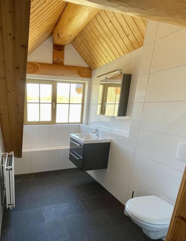 Unieke Houten Villa Met Sauna In Twente - 5P Den Ham المظهر الخارجي الصورة
