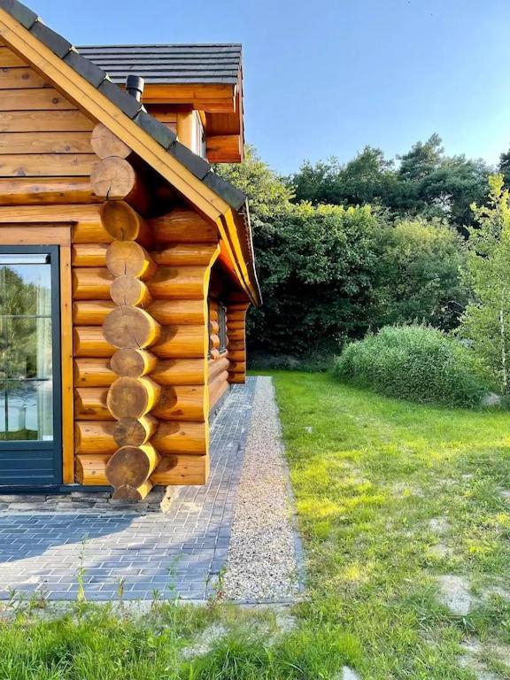 Unieke Houten Villa Met Sauna In Twente - 5P Den Ham المظهر الخارجي الصورة